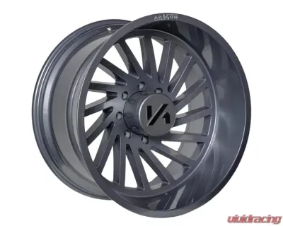 Arkon Off-Road Caesar Wheel 24x14 8x6.5 -81 Left Directional Anthracite Metallic Gray - K14822408243L