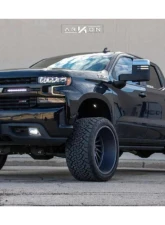 Arkon Off-Road Caesar Wheel 24x14 8x6.5 -81 Left Directional Anthracite Metallic Gray                                     - K14822408243L - Image 2