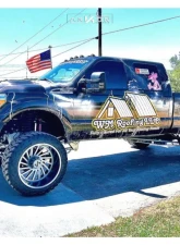 Arkon Off-Road Caesar Wheel 24x14 8x6.5 -81 Left Directional Anthracite Metallic Gray                                     - K14822408243L - Image 4