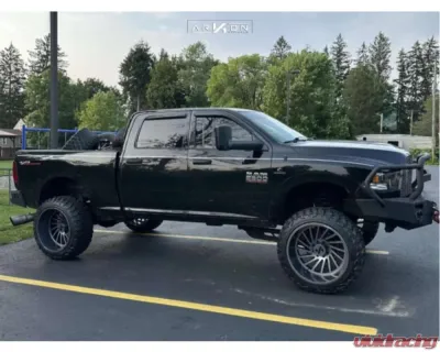 Arkon Off-Road Caesar Wheel 24x14 8x6.5 -81 Left Directional Anthracite Metallic Gray - K14822408243L