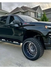 Arkon Off-Road Caesar Wheel 24x14 8x6.5 -81 Left Directional Anthracite Metallic Gray                                     - K14822408243L - Image 7