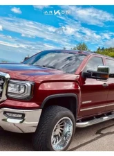 Arkon Off-Road Caesar Wheel 20x12 8x170 -51 Right Directional Chrome Alloy Wheel                                     - K14920201745R - Image 2