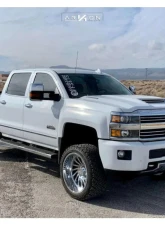 Arkon Off-Road Caesar Wheel 22x12 Chrome 8x170 -51 Offset Left Directional Alloy                                     - K14922201745L - Image 2