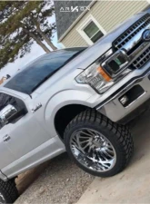 Arkon Off-Road Caesar Wheel 22x12 8x6.5 -51 Right Directional Chrome                                     - K14922208245R - Image 5