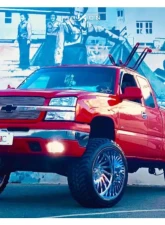 Arkon Off-Road Caesar Wheel 24x14 8x170 -81 Left Directional Chrome                                     - K14924401743L - Image 7