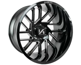 Arkon Off-Road Mandela Wheel 20x12 6x5.5 -51 Left Directional Gloss Black w/ Milled Edges