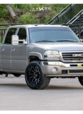 Arkon Off-Road Mandela Wheel 22x12 8x6.5 -51 Right Directional Gloss Black w/ Milled Edges                                     - K15122208245R - Image 3