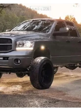 Arkon Off-Road Mandela Wheel 22x12 8x6.5 -51 Right Directional Gloss Black w/ Milled Edges                                     - K15122208245R - Image 5
