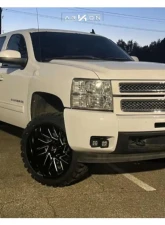 Arkon Off-Road Mandela Wheel 22x12 8x6.5 -51 Right Directional Gloss Black w/ Milled Edges                                     - K15122208245R - Image 6