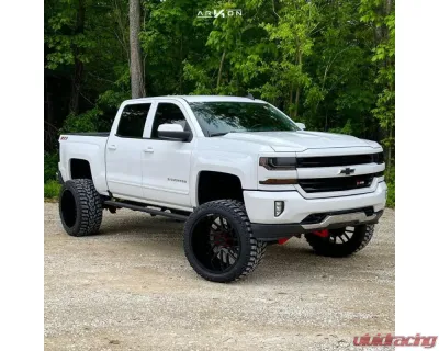 ARKON Off-Road Mandela Wheel 24x14 6x5.5 -81 Right Gloss Black with Milled Edges - K15124408343R