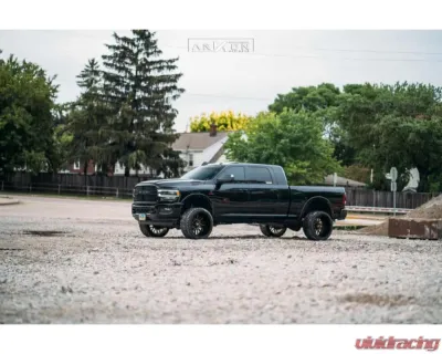 ARKON Off-Road Mandela Wheel 24x14 6x5.5 -81 Right Gloss Black with Milled Edges - K15124408343R