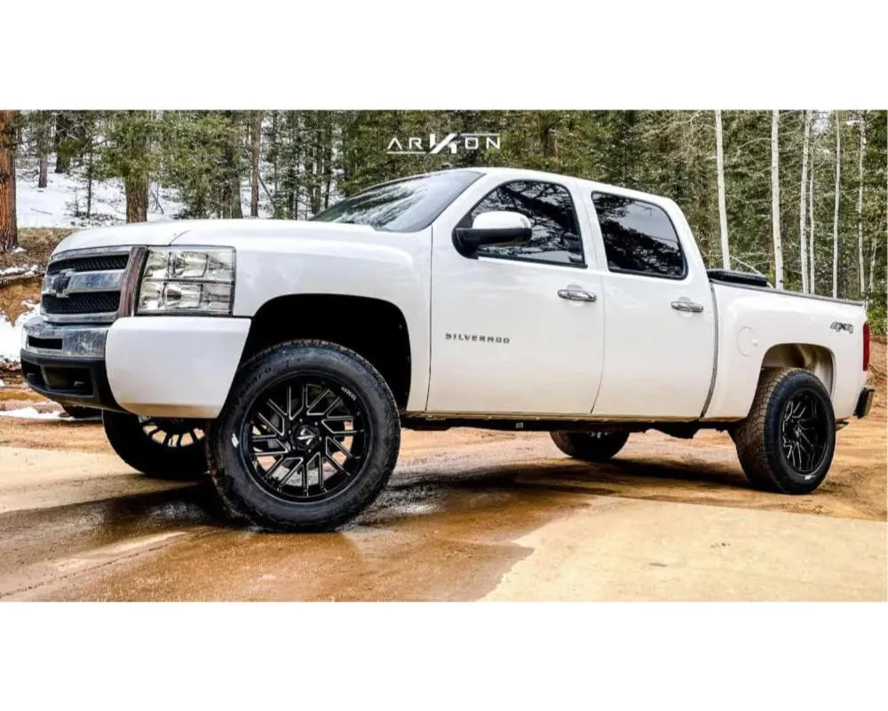 Arkons 20x10 Off-Road Mandela Wheel 6x5.5 -25 Satin Black