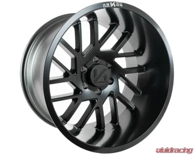 Arkon Off-Road Mandela Wheel 20x12 8x6.5 -51 Left Directional Satin Black - K15220208245L