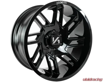 Arkon Off-Road DaVinci Wheel 20x10 8x6.5 -25 Left Directional Gloss Black - K16420108245L