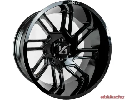 Arkon Off-Road DaVinci Wheel 22x12 6x5.5 -51 Left Directional Gloss Black - K16422208345L