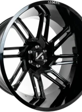 Arkon Off-Road DaVinci Wheel 24x14 6x135 -81 Left Directional Gloss Black                                     - K16424408943L - Image 7