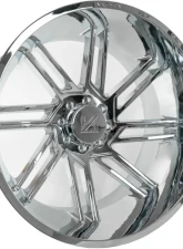 Arkon Off-Road DaVinci Wheel 26x14 8x180 -81 Left Directional Chrome                                     - K16926401843L - Image 7