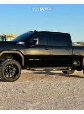 Arkon Off-Road Churchill Wheel 22x12 6x135 -51 Gloss Black w/ Milled Edges                                     - K17122208945 - Image 4