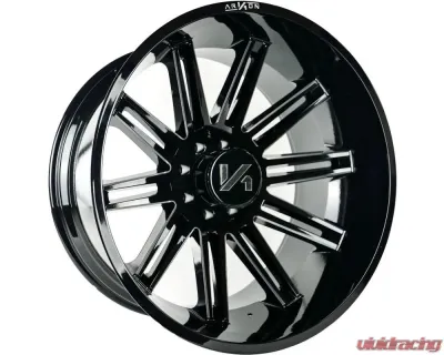 Arkon Off-Road Churchill Wheel 26x14 8x170 -81 Gloss Black with Milled Edges - K17126401743