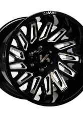 Arkon Off-Road Armstrong Wheel 20x12 6x5.5 -51 Right Gloss Black with Milled Edges                                     - K18120208345R - Image 2