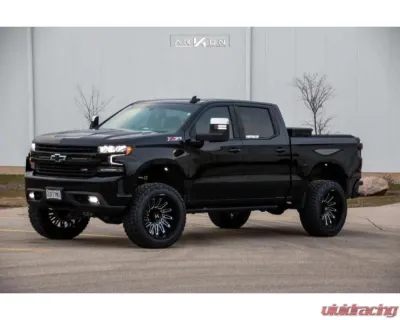 Arkon Off-Road Armstrong Wheel 22x12 8x6.5 -51 Left Gloss Black with Milled Edges - K18122208245L