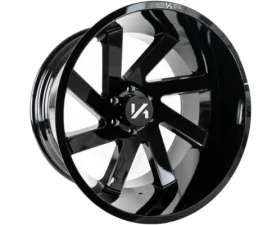 Arkon Off Road Lincoln Off-Road Wheel 24x14 6x5.5 -81mm Left Gloss Black