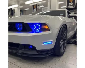 Striker Lights LLC Front Markers Smoked Ford Mustang 2010-2014