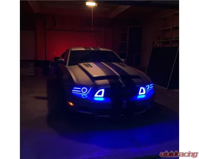 Striker Lights LLC Elite V2 Headlights Ford Mustang 2010-2014 - SL-EV10HL