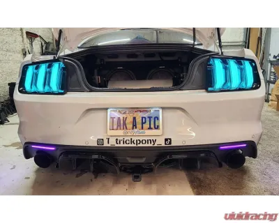Striker Lights LLC S550 RGBW Euro Tails Lights Ford Mustang 2018+ - SL-18SETL