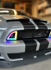 Striker Lights LLC RTR Style Grill ford Mustang 2013-2014                                     - SL-13S19RT - Image 7