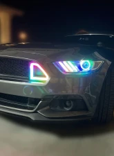 Striker Lights LLC OEM RGB Custom Headlights Ford Mustang S550 2015-2017                                     - SL-OE15HL - Image 2