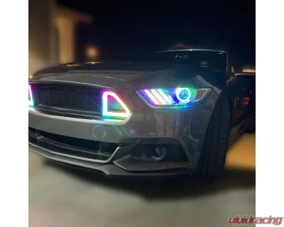 Striker Lights LLC OEM RGB Custom Headlights Ford Mustang S550 2015-2017 - SL-OE15HL