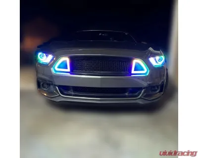 Striker Lights LLC RTR Style Grill Ford Mustang 2015-2017 - SL-15S55RT