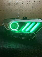 Striker Lights LLC OEM RGB Custom Headlights Ford Mustang S550 2015-2017                                     - SL-OE15HL - Image 5