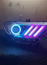 Striker Lights LLC OEM Headlight kit Ford Mustang 2015-2017                                     - SL-DIY15K - Image 3
