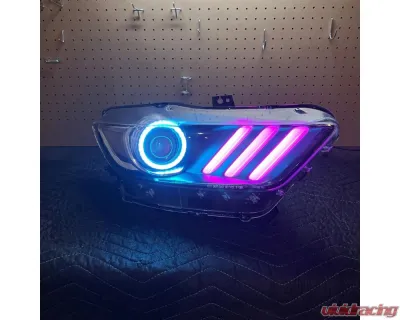 Striker Lights LLC OEM Headlight kit Ford Mustang 2015-2017 - SL-DIY15K
