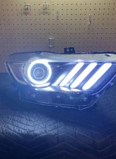 Striker Lights LLC OEM RGB Custom Headlights Ford Mustang S550 2015-2017                                     - SL-OE15HL - Image 8