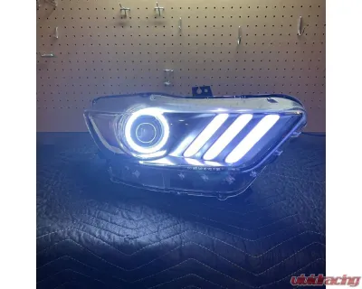 Striker Lights LLC OEM RGB Custom Headlights Ford Mustang S550 2015-2017 - SL-OE15HL