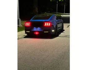Striker Lights LLC RGB Rear Reflectors - Smoked Ford Mustang S550 2018-2023