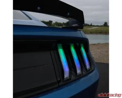 Striker Lights LLC S550 RGBW Euro Tails Lights Ford Mustang 2018+ - SL-18SETL