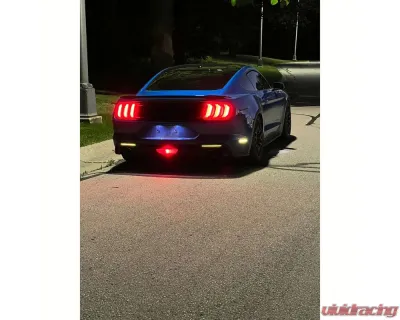 Striker Lights LLC RGB Rear Reflectors - Clear Ford Mustang S550 2018+ - SL-S550R2