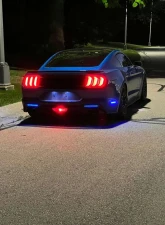 Striker Lights LLC RGB Rear Reflectors - Clear Ford Mustang S550 2018+                                     - SL-S550R2 - Image 2