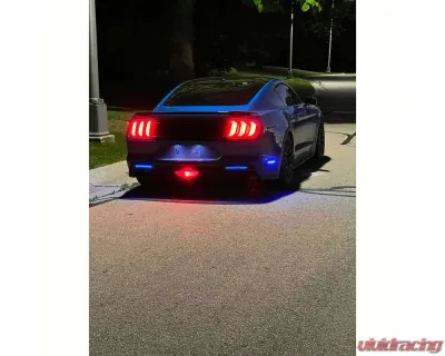 Striker Lights LLC RGB Rear Reflectors - Clear Ford Mustang S550 2018+ - SL-S550R2
