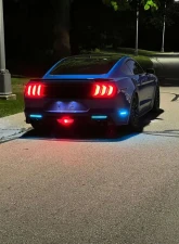 Striker Lights LLC RGB Rear Reflectors - Clear Ford Mustang S550 2018+                                     - SL-S550R2 - Image 4