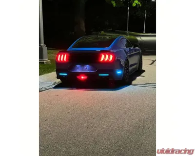 Striker Lights LLC RGB Rear Reflectors - Clear Ford Mustang S550 2018+ - SL-S550R2