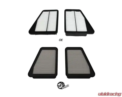 AFE Power Magnum Flow OE Replacement Air Filter Pro DRY S for Kia Stinger & Genesis G70 2018-2023 - 31-10317