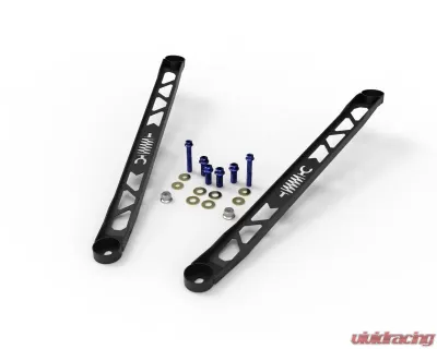 aFe Power Control Front Suspension Strut Brace Black Toyota GR Supra A90 B48 Engine L4 2.0L | L6 3.0L 2020-2024 - 450-721003-B