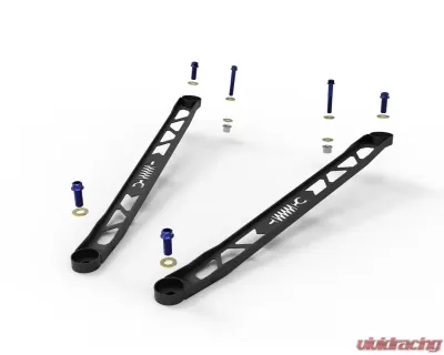 aFe Power Control Front Suspension Strut Brace Black Toyota GR Supra A90 B48 Engine L4 2.0L | L6 3.0L 2020-2024 - 450-721003-B