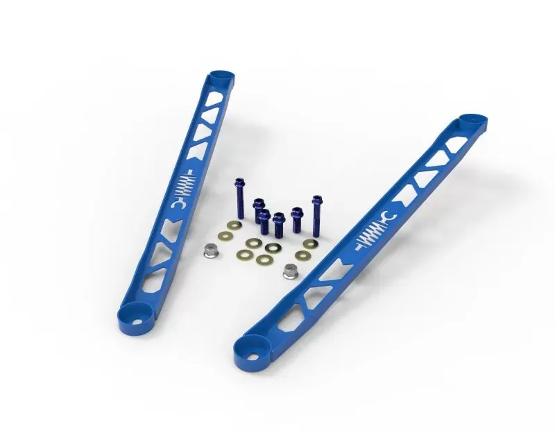 aFe Power Control Front Suspension Strut Brace Blue Toyota GR Supra A90 B48 Engine L4 2.0L | L6 3.0L 2020-2024 - 450-721003-L