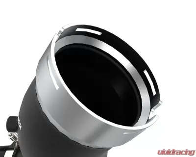 aFe Power Black BladeRunner Aluminum Hot and Cold Charge Pipe Kit GM Diesel Trucks V8-6.6L (td) L5P 2020-2021 - 46-20444-B